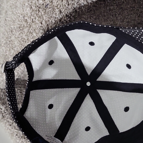 Keds baseball cap polka dot white and black - Picture 3 of 5